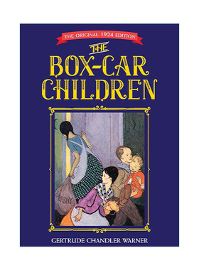 英文原版 The Box-Car Children 棚车少年 1924年原版 精装收藏版 Gertrude Chandler Warner 英文版 进口英语原版书籍
