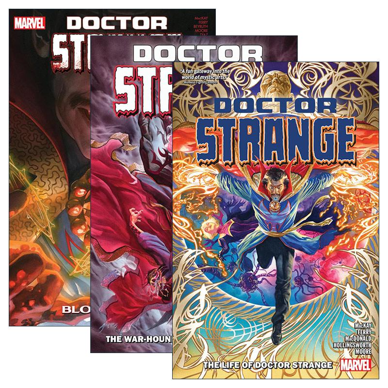 英文原版 Doctor Strange By Jed Mackay 奇异博士系列3册 漫威漫画 英文版 进口英语原版书籍