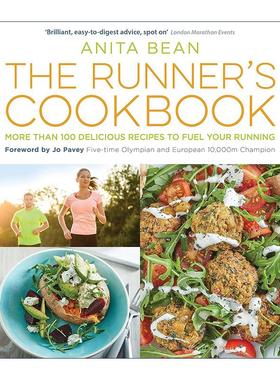英文原版 The Runner's Cookbook 跑步者食谱书 100道激发跑步韧力的简易食谱 英文版 进口英语原版书籍