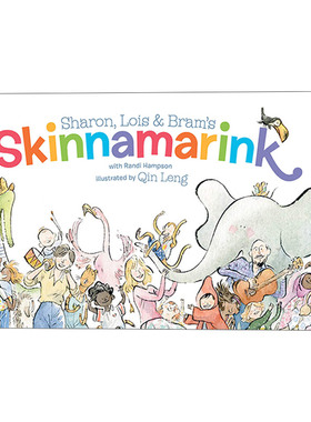 英文原版 Sharon  Lois and Bram's Skinnamarink 经典民歌改编 0-2岁 幼儿童谣 儿童英语启蒙图画故事书 纸板书 英文版进口英语书