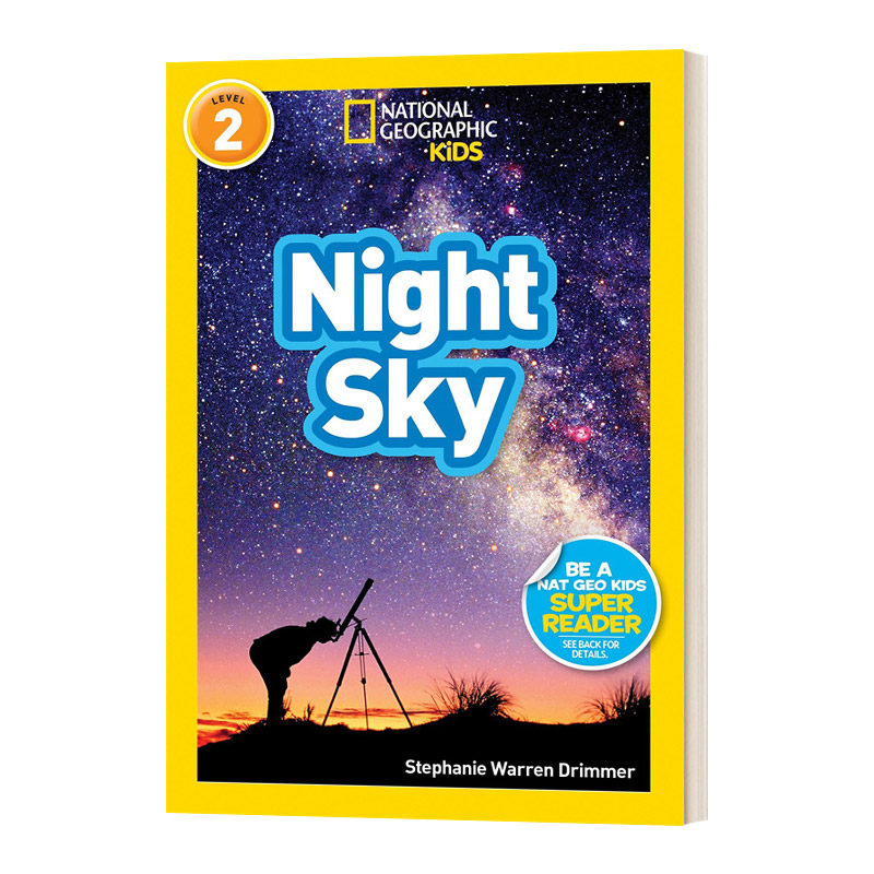 英文原版 national geographic kids readers l2 night sky 国家地理