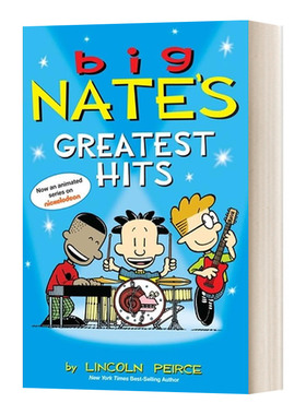 大内特系列11 捣蛋王的精选金曲 Big Nate's Greatest Hits 英文原版儿童漫画小说 进口英语书籍