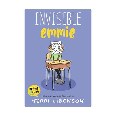 英文原版 Invisible Emmie 隐形的埃米 中学冒险故事 埃米和朋友们系列 图像小说 英文版 进口英语原版书籍
