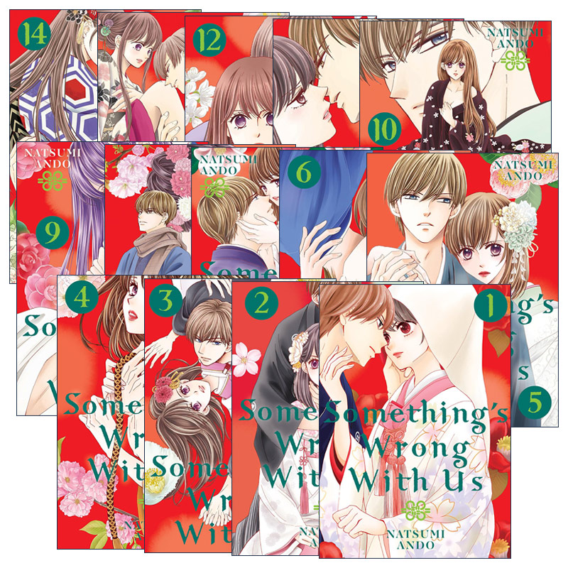 英文原版 Something's Wrong With Us 我们有点不对劲系列14册 同名日剧原著 Natsumi Ando安藤夏美悬疑爱情漫画 英文版 进口书籍