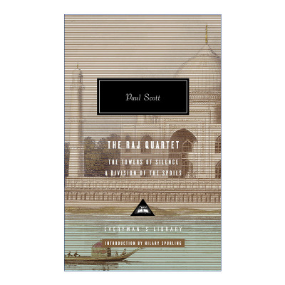 英文原版 The Raj Quartet Vol.2 Everyman's Library 统治四部曲 卷二 寂静的塔群 分赃 Paul Scott 英文版 进口书籍