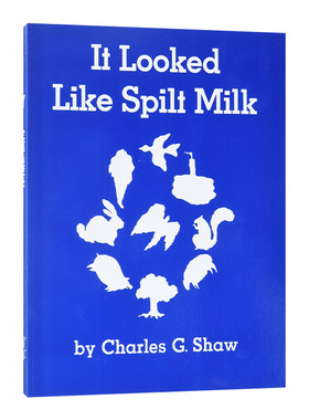 It Looked Like Spilt Milk  打翻的牛奶 大开平装抽象艺术想象力绘本吴敏兰书单