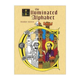 英文原版 The Illuminated Alphabet 字母装饰艺术图册 中世纪设计 英文版 进口英语原版书籍