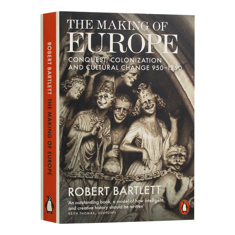 欧洲的形成 The Making of Europe 英文原版历史读物 进口文学书籍