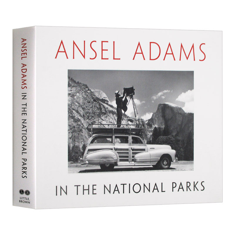 安塞尔亚当斯在国家公园 Ansel Adams in the National Parks 英文原版美国原野原生态摄影集 黑白作品 摄影艺术 英文版英语书籍
