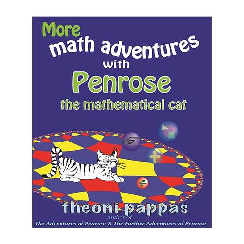 英文原版 More math adventures with Penrose the mathematical cat 数学猫彭罗斯历险记3 儿童启蒙科普百科绘本 数学丑闻作者