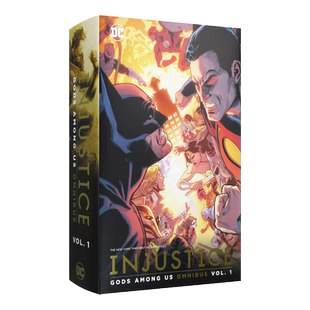 不义联盟 我们中间的众神汇编 第一卷 精装 Injustice Gods Among Us Omnibus Vol. 1 英文原版漫画读物 进口英语书籍
