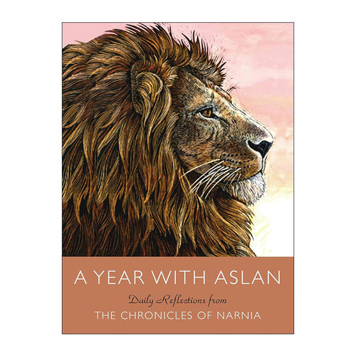英文原版 A Year with Aslan 纳尼亚传奇的每日灵感 精装 C.S刘易斯 英文版 进口英语原版书籍