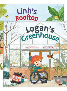 英文原版 Where In the Garden? 花园在哪里系列2册 儿童科普百科绘本 Samara Hardy 英文版 进口英语原版书籍