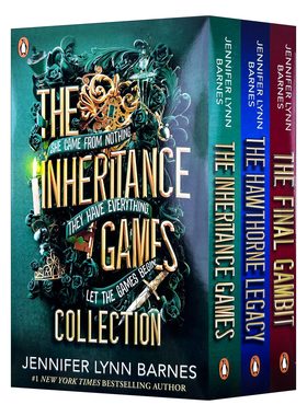 英文原版 Inheritance Games 3-book Set 遗产游戏3册套装 Jennifer Lynn Barnes畅销悬疑系列 英文版 进口英语原版书籍