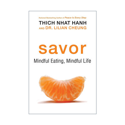 英文原版 Savor 苹果禅 一行禅师 英文版 进口英语原版书籍