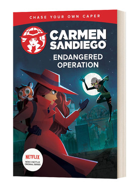 神偷卡门4 Netflex剧 Endangered Operation Graphic Novel 英文原版儿童电影漫画故事图画书  进口英语书籍