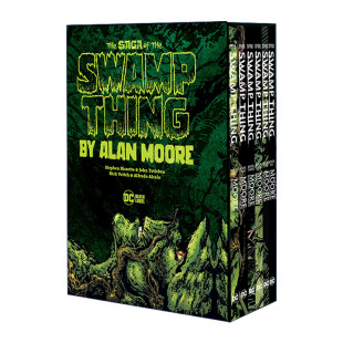 Swamp Box Alan 沼泽怪物 书籍 英文版 进口英语原版 DC漫画 Thing Set 套装 英文原版 the Moore Saga 六卷盒装