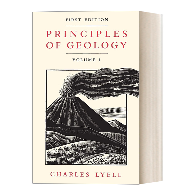 英文原版 Principles of Geology  Volume 1 地质学原理1 Charles Lyell 英文版 进口英语原版书籍
