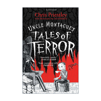 英文原版 Uncle Montague's Tales of Terror 蒙塔古叔叔恐怖故事集 Chris Priestley少儿恐怖故事系列 亚马逊教师荐书 英文版