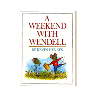 Kevin 进口英语书籍 儿童亲子英语故事绘本 英文原版 Henkes Wendell with Weekend 周末 和温德尔