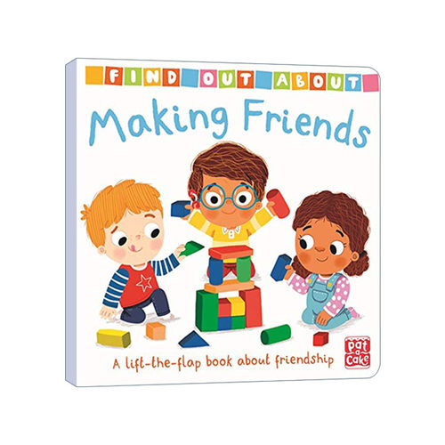 英文原版绘本 Find Out About Making Friends 结交朋友 儿童启蒙认知英语绘本 Find Out About系列 英文版 进口英语原版书籍