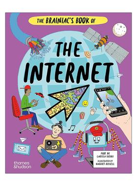 英文原版 The Brainiac's Book of the Internet 超天才之书 互联网如何运作 儿童幽默搞笑科普百科精装 英文版 进口英语原版书籍