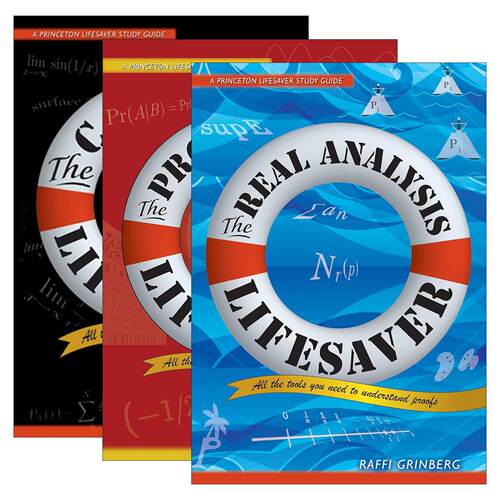 英文原版 Princeton Lifesaver Study Guides 普林斯顿读本系列3册 英文版 进口英语原版书籍