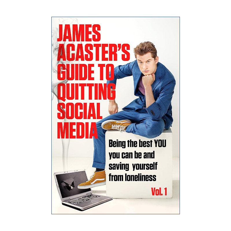 英文原版 James Acaster's Guide to Quitting Social Media 詹姆斯·艾克斯特的退出社交媒体指南 英文版 进口英语原版书籍
