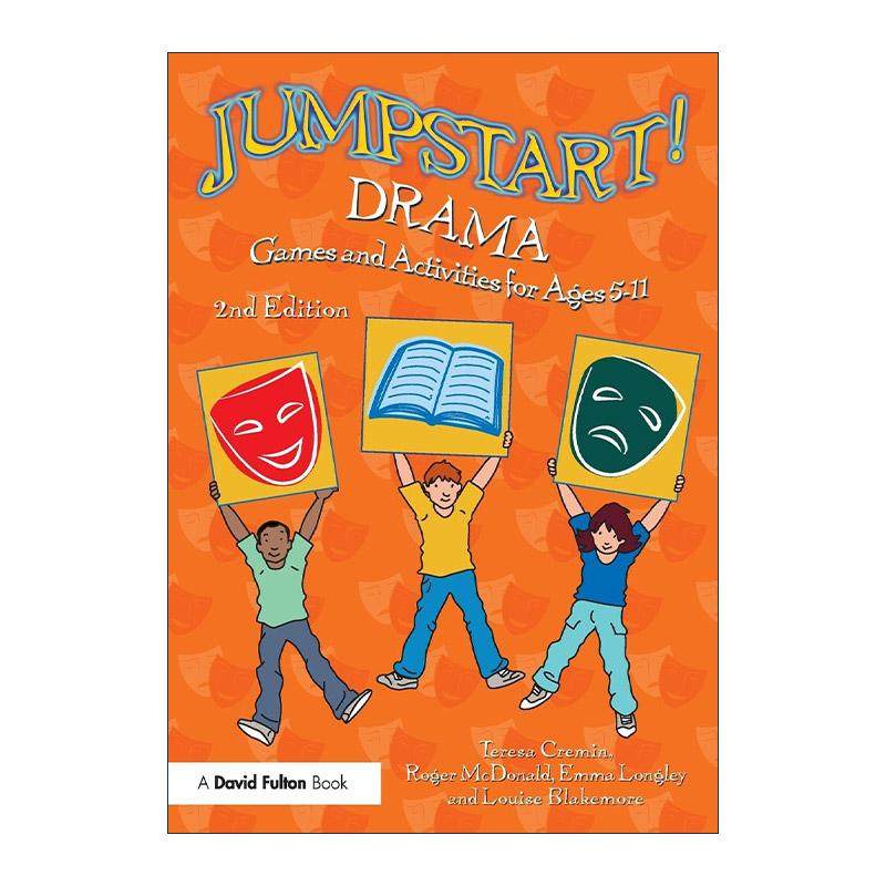 英文原版 Jumpstart! Drama 提升戏剧 5-11岁儿童游戏和活动 英文版 进口英语原版书籍