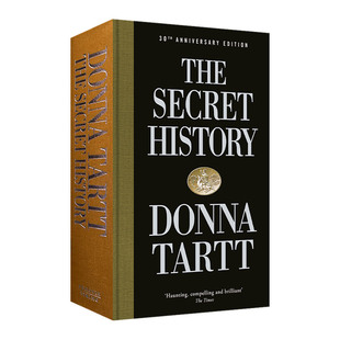 校园秘史 30周年精装纪念版 精装 The Secret History 唐娜·塔特 英文原版侦探小说 进口英语书籍