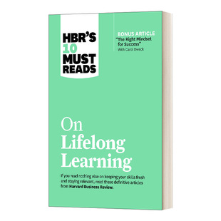 管理类读物 Must 10篇必读材料 英文原版 Reads Lifelong 进口书籍 HBR 哈佛商业评论关于终身学习 Learning