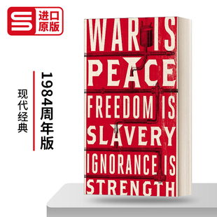 Eighty Four 科幻小说 现代经典 进口英语书籍 英文原版 Nineteen Edition 1984周年版 Anniversary