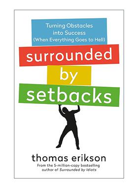 英文原版 Surrounded by Setbacks 被挫折包围 化险为夷 英文版 进口英语原版书籍