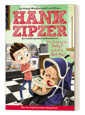 Hank Zipzer 13 汉克历险记13 谁能控制住这个宝宝 绝对不是我 英文原版青少年幽默搞笑校园成长章节小说