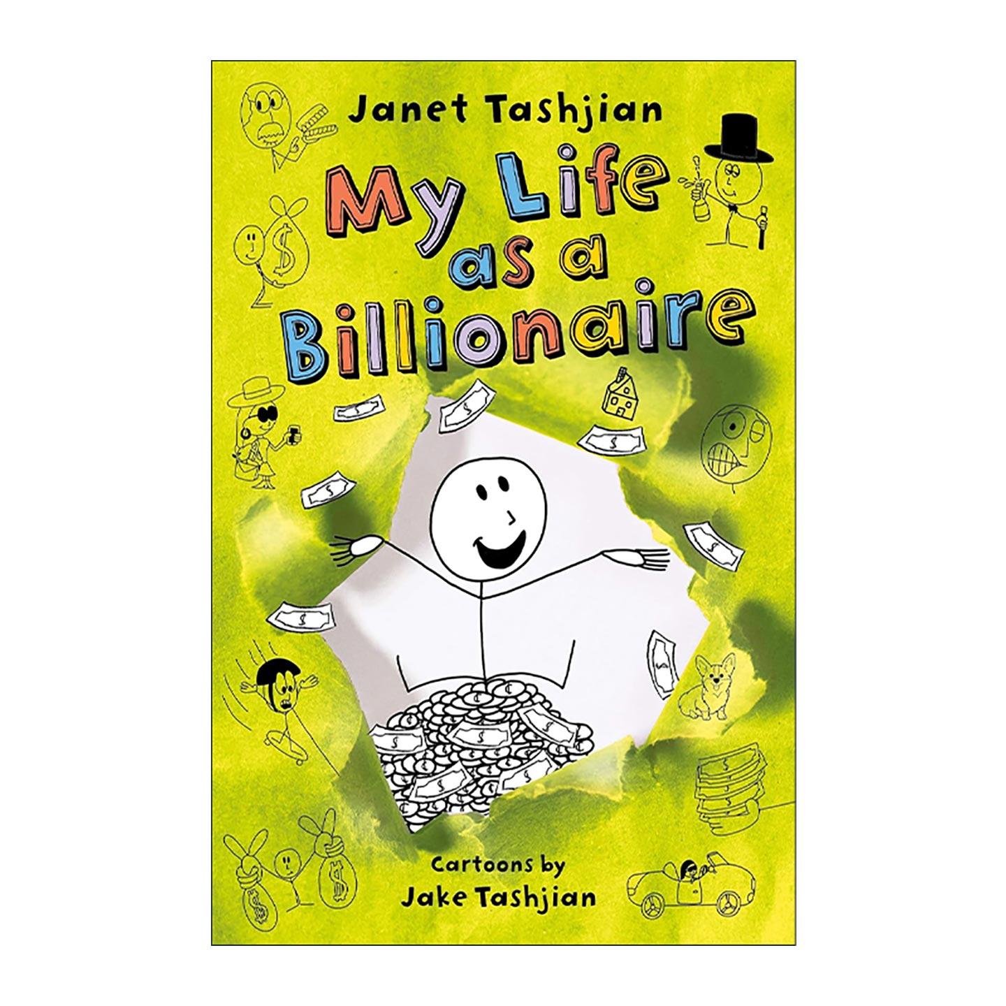 英文原版 My Life as a Billionaire 小屁孩成长日记 我的生活像百万富翁 英文版 进口英语原版书籍