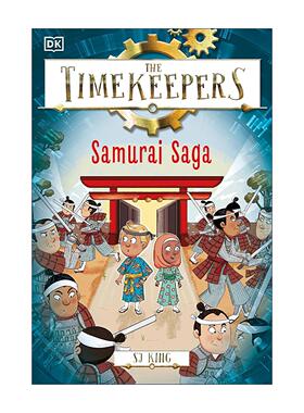 英文原版 The Timekeepers Samurai Saga 时间记录者 武士传奇 DK历史主题儿童冒险故事 英文版 进口英语原版书籍
