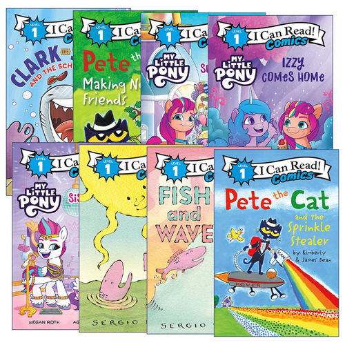 I Can Read Comics Level 1 分级阅读儿童漫画 8册