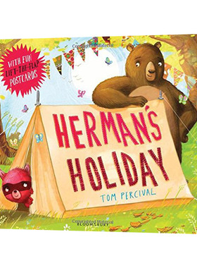 Herman's Holiday 小熊赫尔曼的假期 英文原版儿童绘本 进口英语书籍