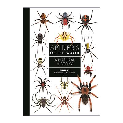 英文原版 Spiders of the World 普林斯顿家庭指南 世界上的蜘蛛 Norman I. Platnick 精装 英文版 进口英语原版书籍