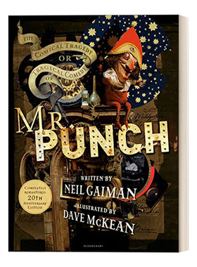 英文原版小说 The Comical Tragedy or Tragical Comedy of Mr Punch 彭趣先生的悲喜剧 木偶故事 尼尔·盖曼 英文版 进口书