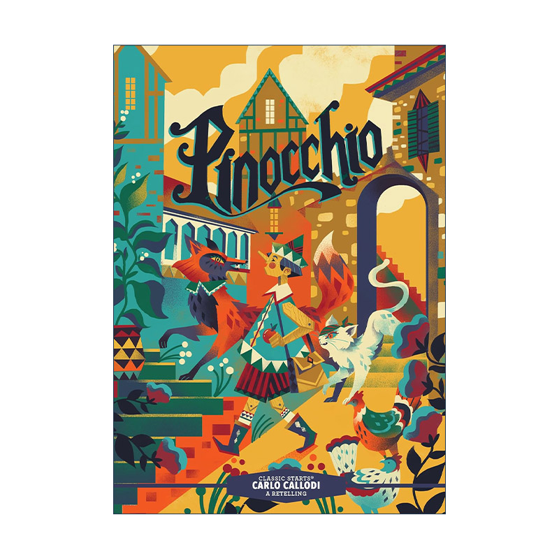 英文原版 Classic Starts Pinocchio 开始读经典 匹诺曹 精装 英文版 进口英语原版书籍