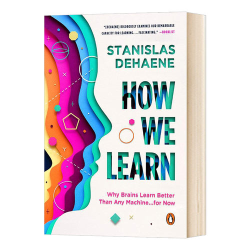 如何学习 How We Learn Stanislas Dehaene 英文原版生命科学科普读物 进口英语书籍