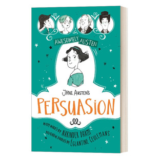 英文原版 Jane Austen's Persuasion 劝导 简·奥斯汀 儿童插图版 Awesomely Austen 英文版 进口英语原版书籍