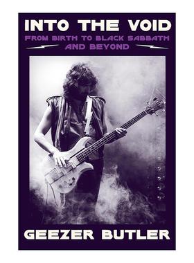 英文原版 Into the Void 坠入虚无 黑色安息日 Geezer Butler自传 英文版 进口英语原版书籍