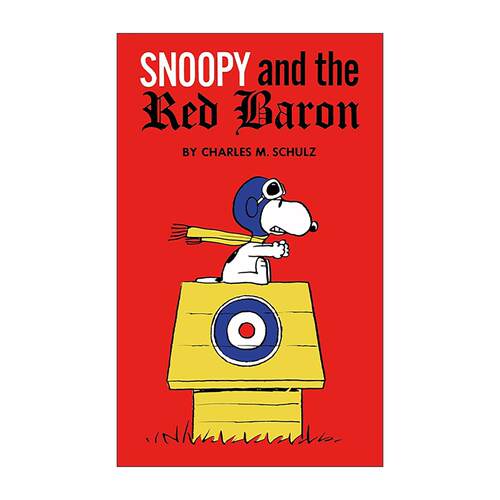 英文原版 Peanuts Snoopy and the Red Baron 花生漫画 飞行员大战红男爵 精装 英文版 进口英语原版书籍