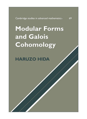 英文原版 Modular Forms and Galois Cohomology 模形式与伽罗瓦上同调 剑桥高等数学研究系列 英文版 进口英语原版书籍