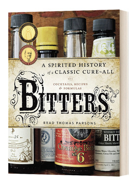 Bitters 鸡尾酒调酒配方 顶级酒吧工具书 英文原版调酒教程 进口英语书籍