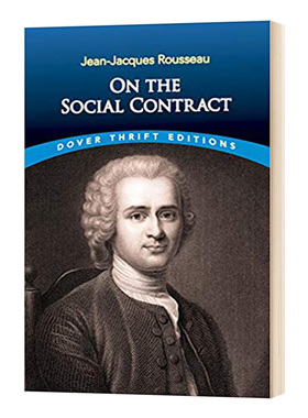卢梭社会契约论 Rousseau-On the Social Contract 英文原版政治哲学 英文原版 进口英语书籍