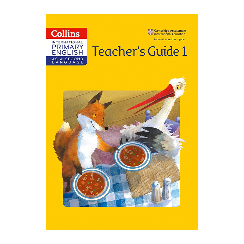 英文原版 Collins Cambridge International Primary English as a Second Language Teacher Guide1小学英语教师用书1 进口英语书