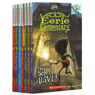 Eerie Elementary 怪诞小学7册 学乐大树系列 英文原版儿童初级章节桥梁书 美国畅销小学初级读物 6-8岁 进口书籍